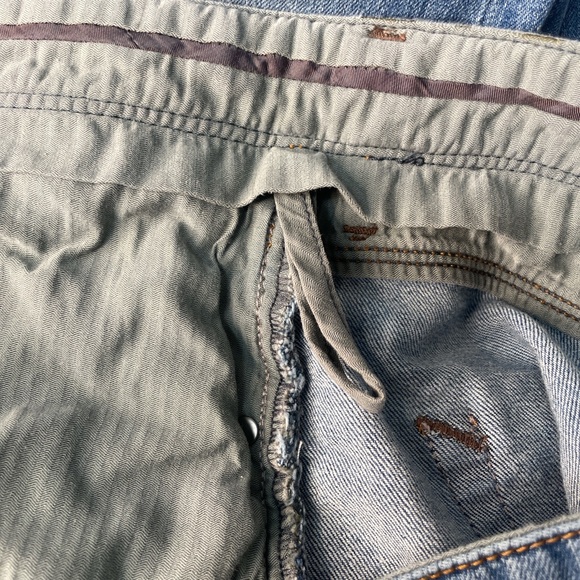 Zanella men’s designer jeans. Lt blue wash. Straight stretch denim. Size 36 - Picture 7 of 8